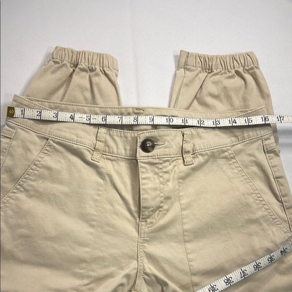 CAbi Cream Elastic Waistband Trousers - Picture 5 of 7